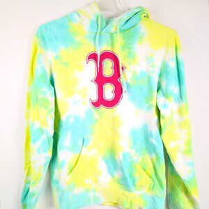 Boston Red Socks Tie Dye New Era Hoodie - Medium